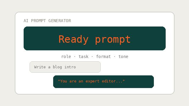 AI Prompt Generator