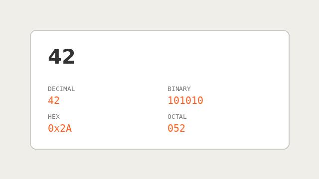 Number Base Converter — after