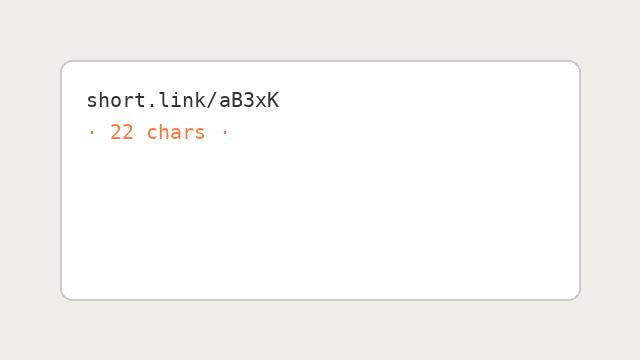 URL Shortener — after
