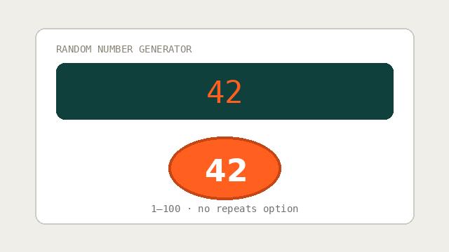 Random Number Generator