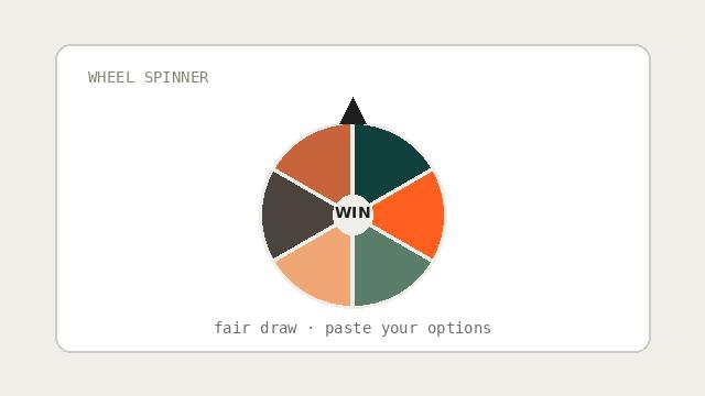 Wheel Spinner
