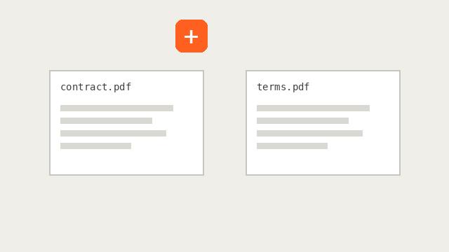 PDF Merge — before