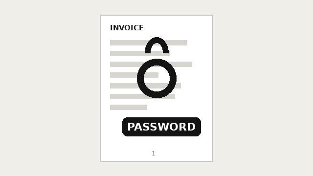 PDF Protect (Password) — after