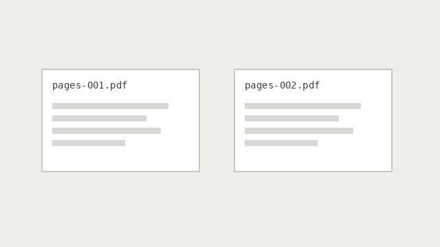 PDF Split / Extract Pages — after