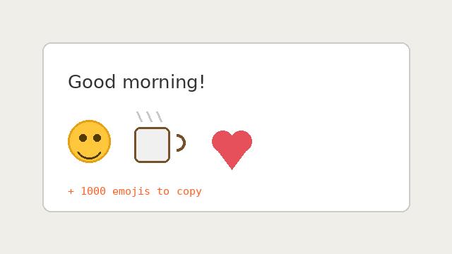 Emoji Copy-Paste — after